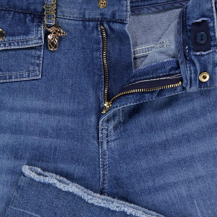 Chloe Kids Girls Jeans In Blue