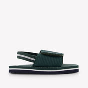 Boss Jongens Slippers In Groen
