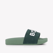 Boss Boys Flipflops In Green