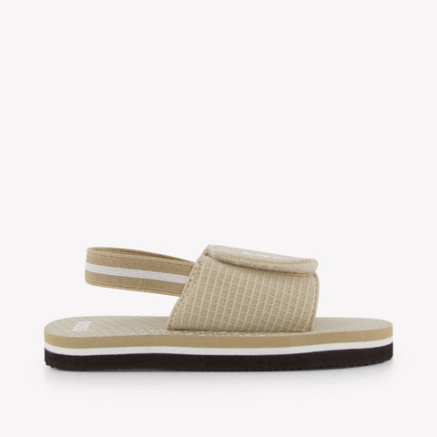 Boss Boys Flipflops In Beige
