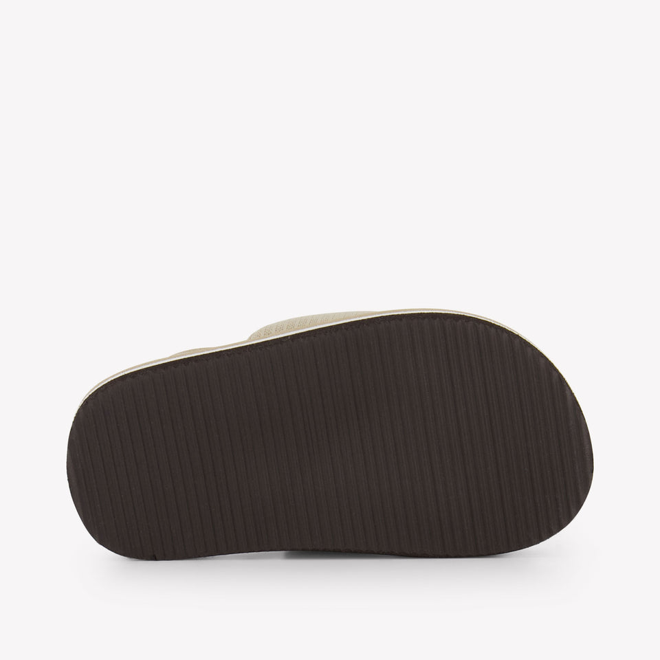 Boss Boys Flipflops In Beige