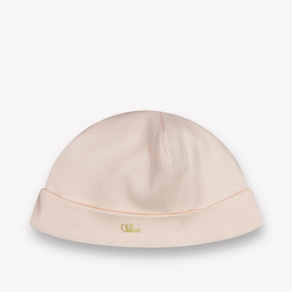 Chloe Baby Girls Playsuit In Light Pink