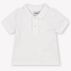 Boss Baby Boys Polo In White