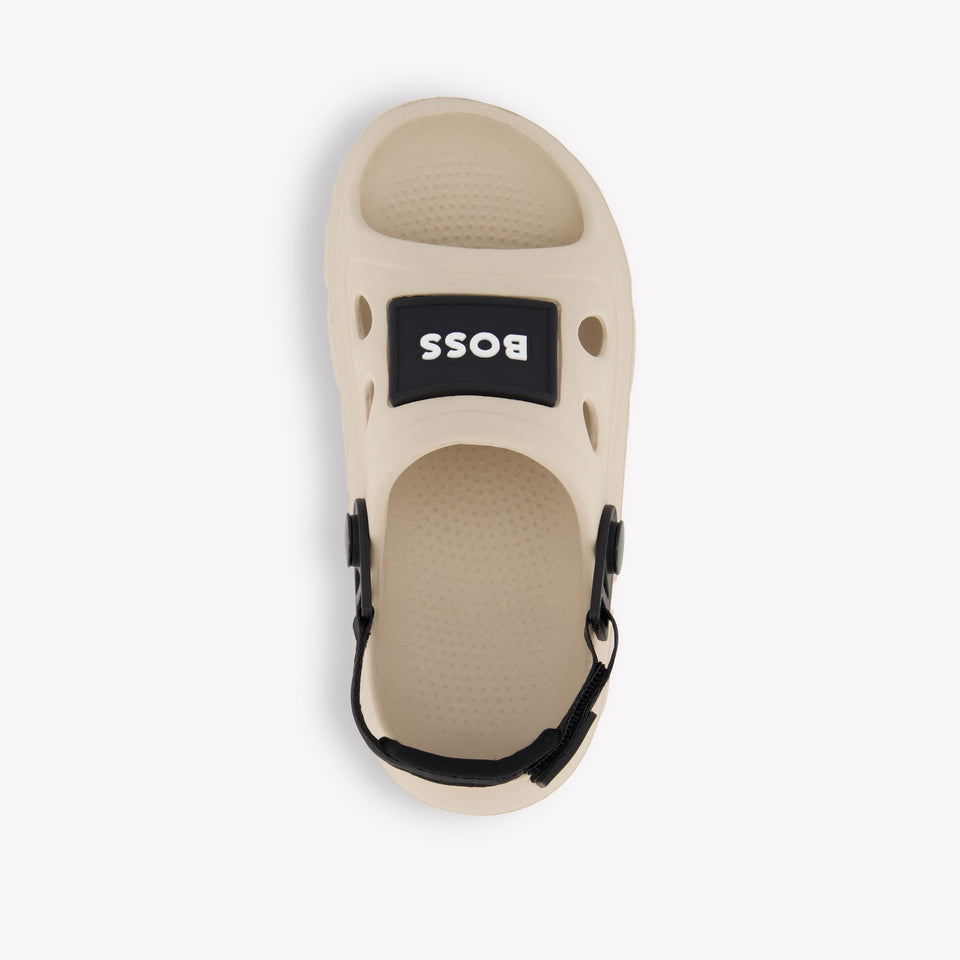Boss Jongens Sandalen In Beige
