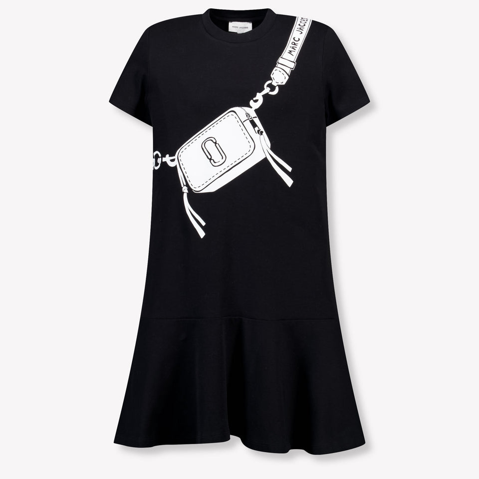 Marc Jacobs Kids Girls Dress In Black