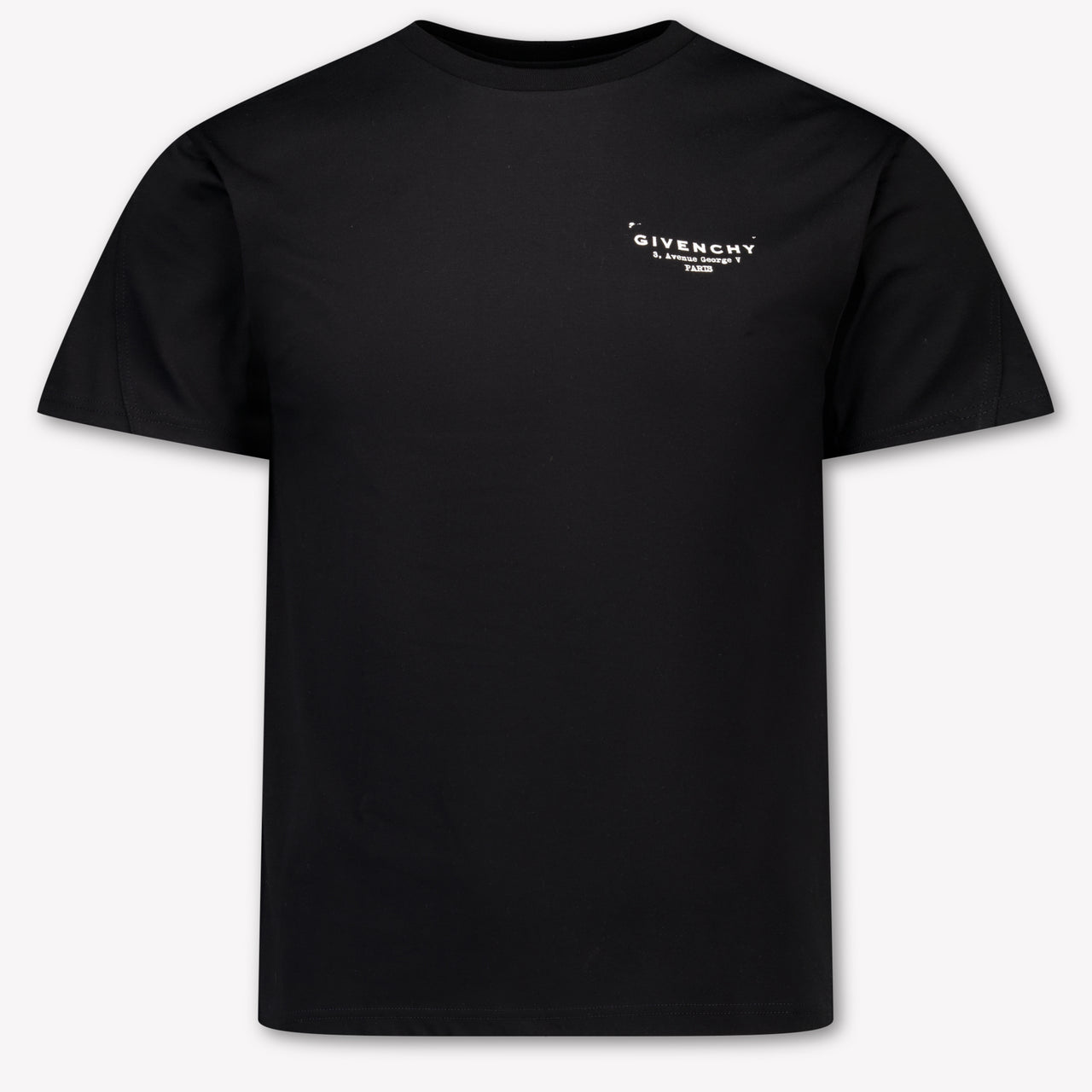 Givenchy Kinder Jongens T-Shirt In Zwart