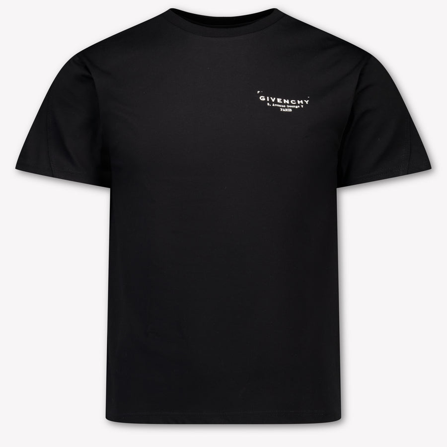 Givenchy Kinder Jongens T-Shirt In Zwart