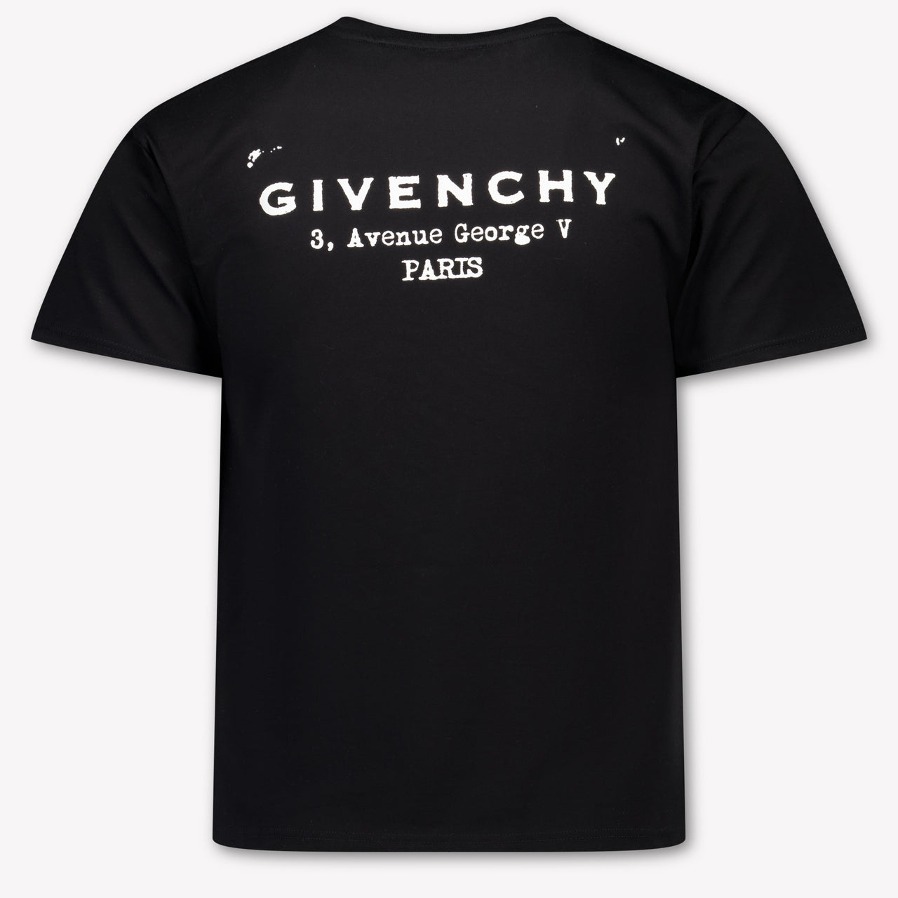 Givenchy Kinder Jongens T-Shirt In Zwart