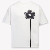 Marc Jacobs Kids Girls T-Shirt In White