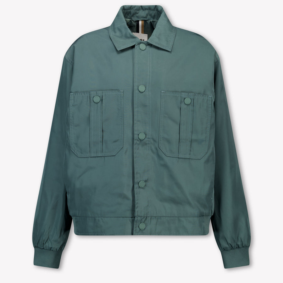 Boss Boys Summer Jacket in Green