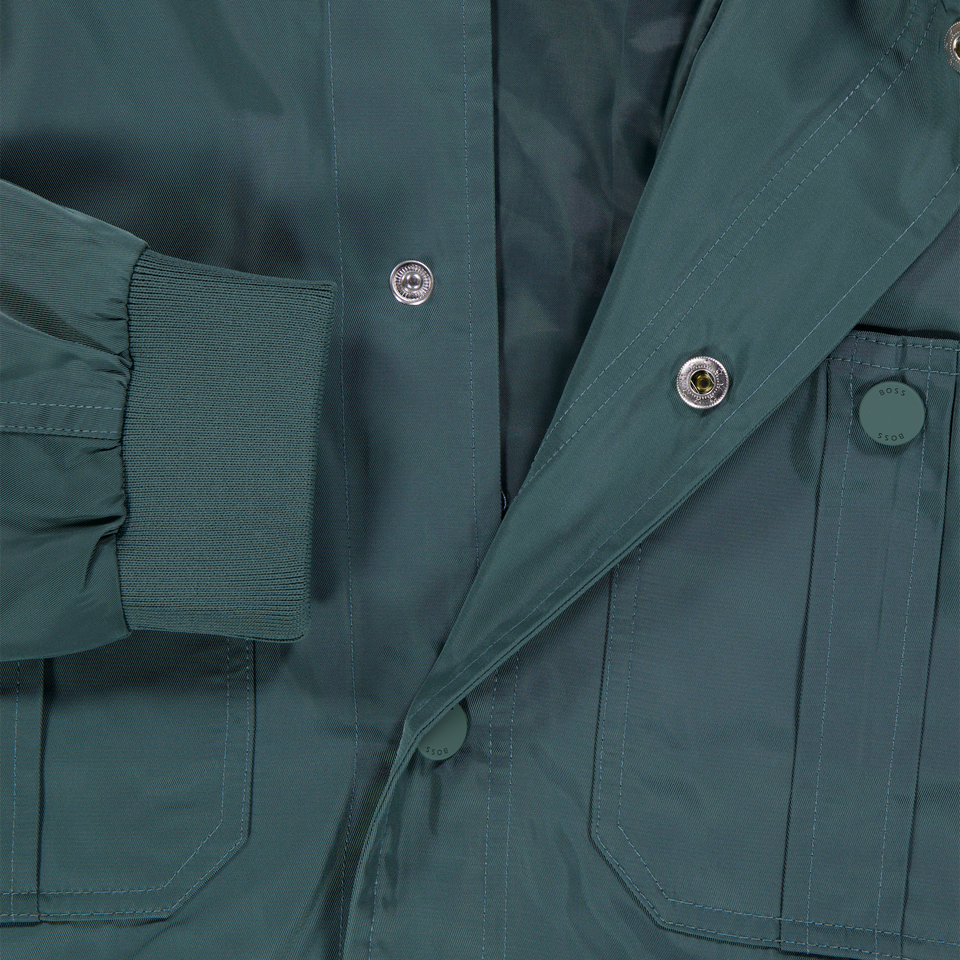 Boss Kids Boys Summer jacket In Green