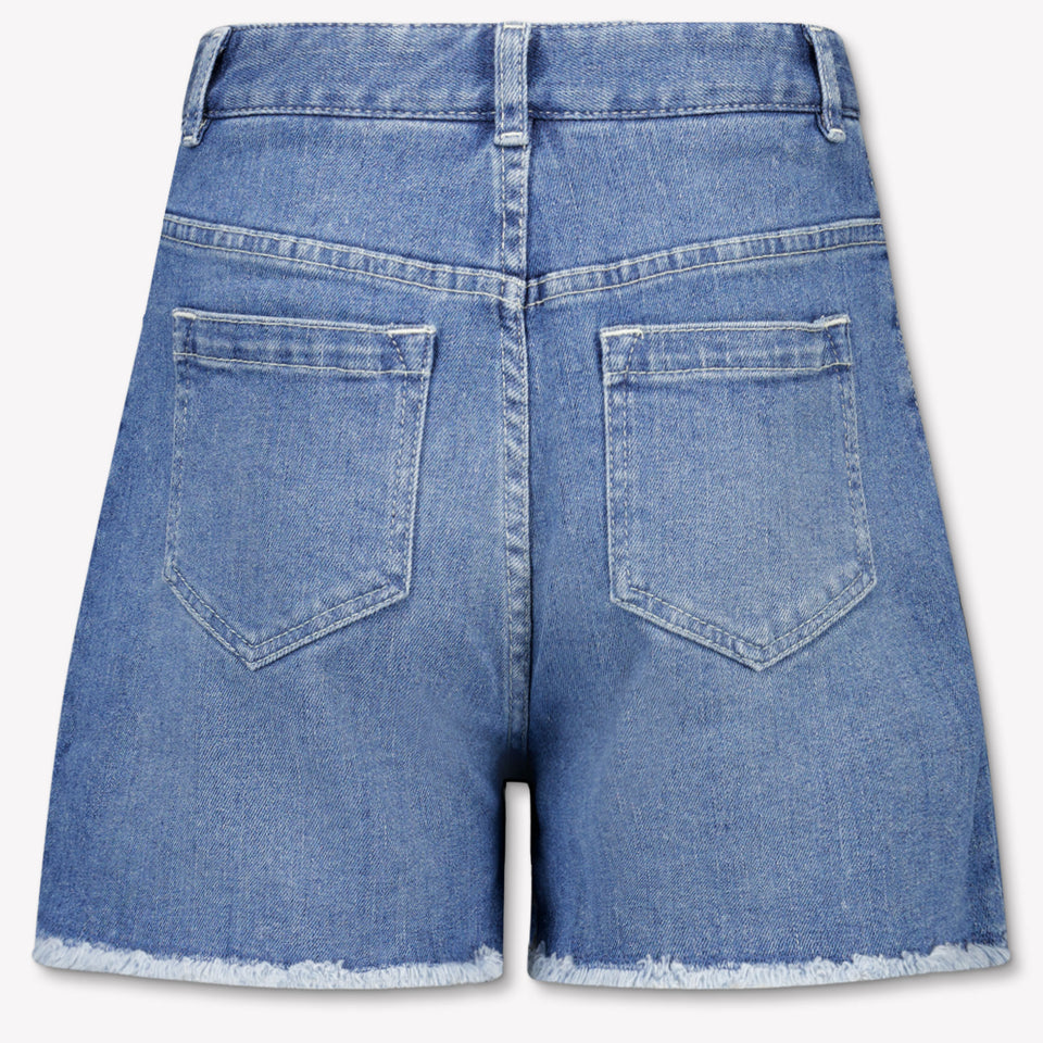 Chloe Kids Girls Shorts In Jeans