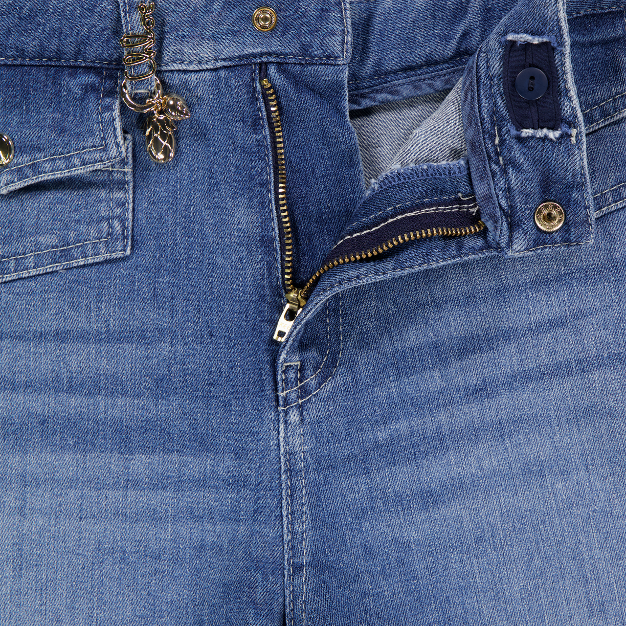 Chloe Kids Girls Shorts In Jeans