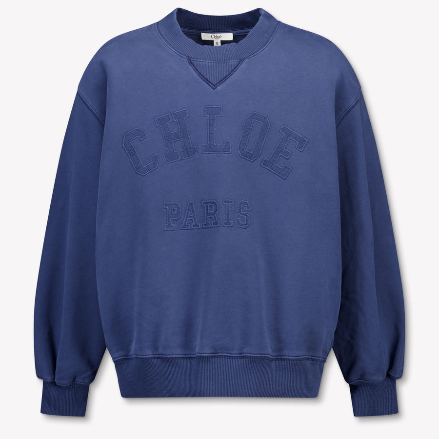 Chloe Kinder Meisjes Trui In Blauw