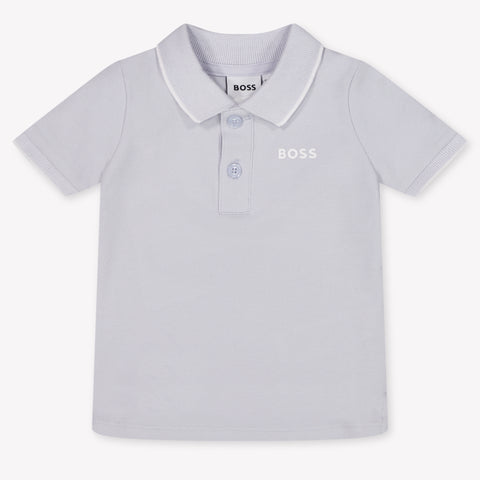Boss Baby Jongens Polo In Licht Blauw