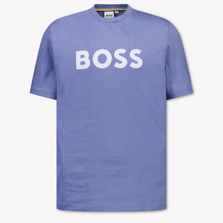 Boss Kids Boys T-Shirt In Blue