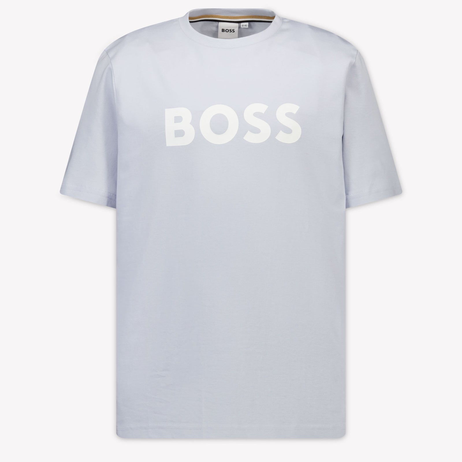 Boss Kids Boys T-Shirt In Light Blue