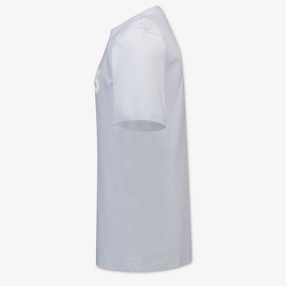 Boss Kids Boys T-Shirt In Light Blue