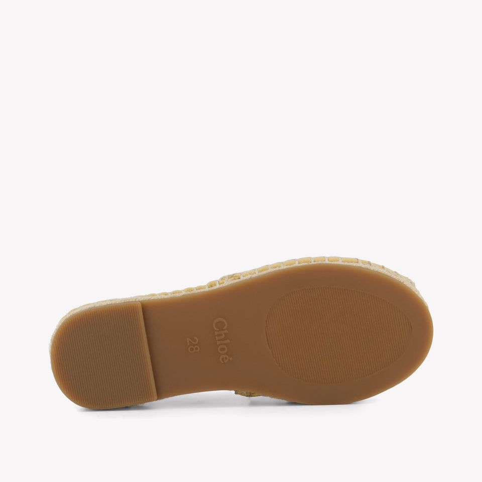 Chloe Meisjes Schoenen In Licht Beige
