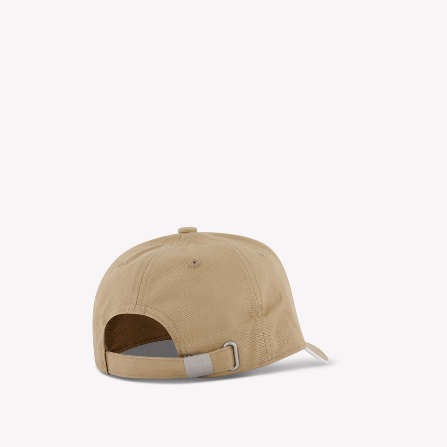 Boss Kinder Jongens Pet In Beige