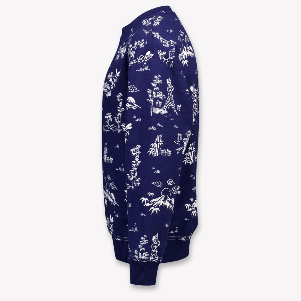 Kenzo Kids Kinder Jongens Trui In Navy