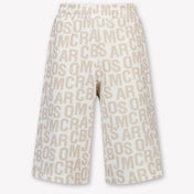 Marc Jacobs Kinder Jongens Shorts In Wit