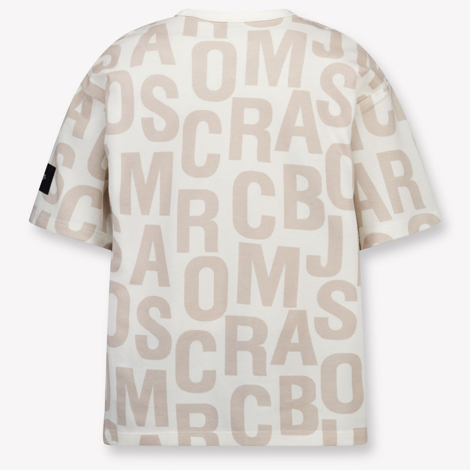 Marc Jacobs Kinder Jongens T-Shirt In Wit
