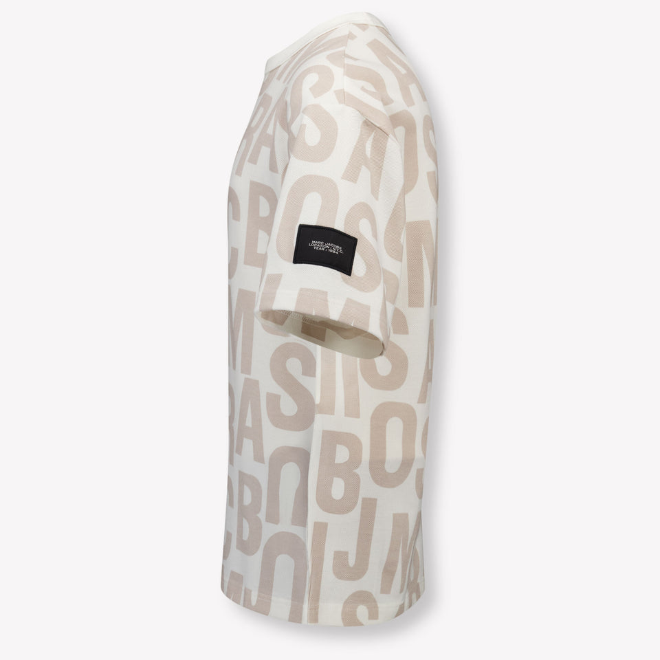 Marc Jacobs Kinder Jongens T-Shirt In Wit