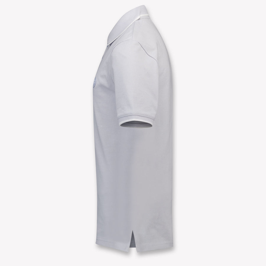 Boss Kinder Jongens Polo In Licht Blauw