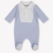 Boss Baby Boys Playsuit In Light Blue