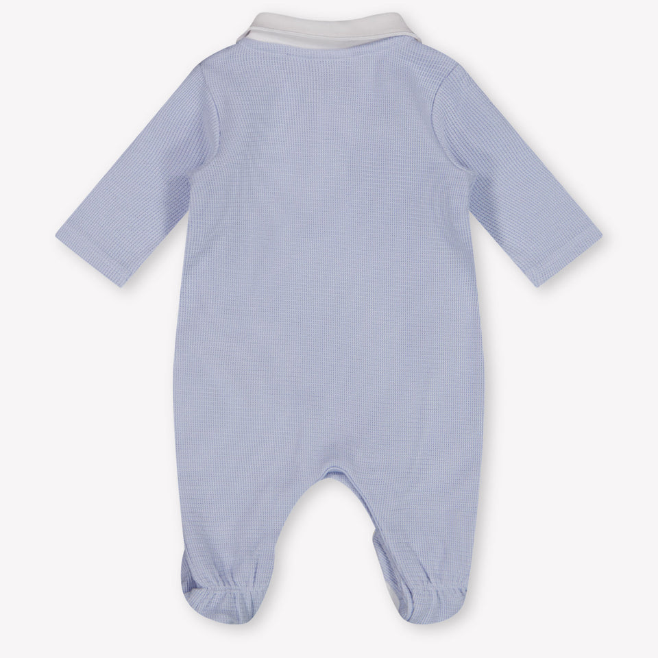 Boss Baby Boys Playsuit In Light Blue