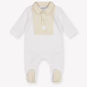 Boss Baby Boys Playsuit In White