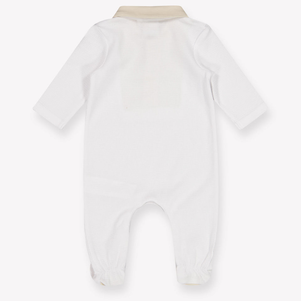 Boss Baby Boys Playsuit In White