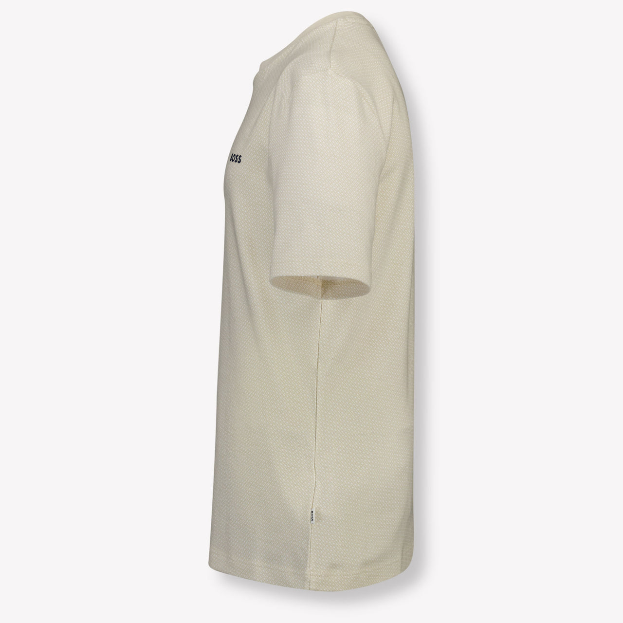 Boss Kinder Jongens T-Shirt In Licht Beige