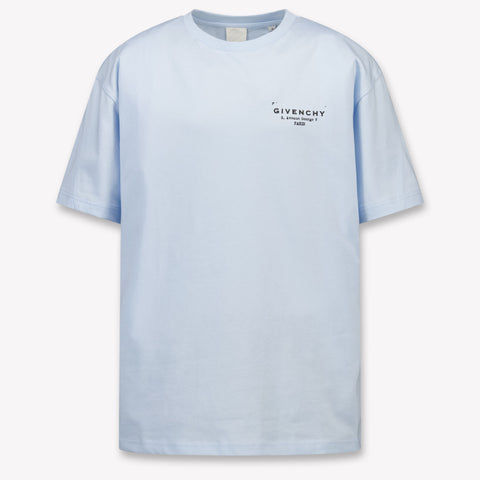 Givenchy Kids Boys T-Shirt In Light Blue