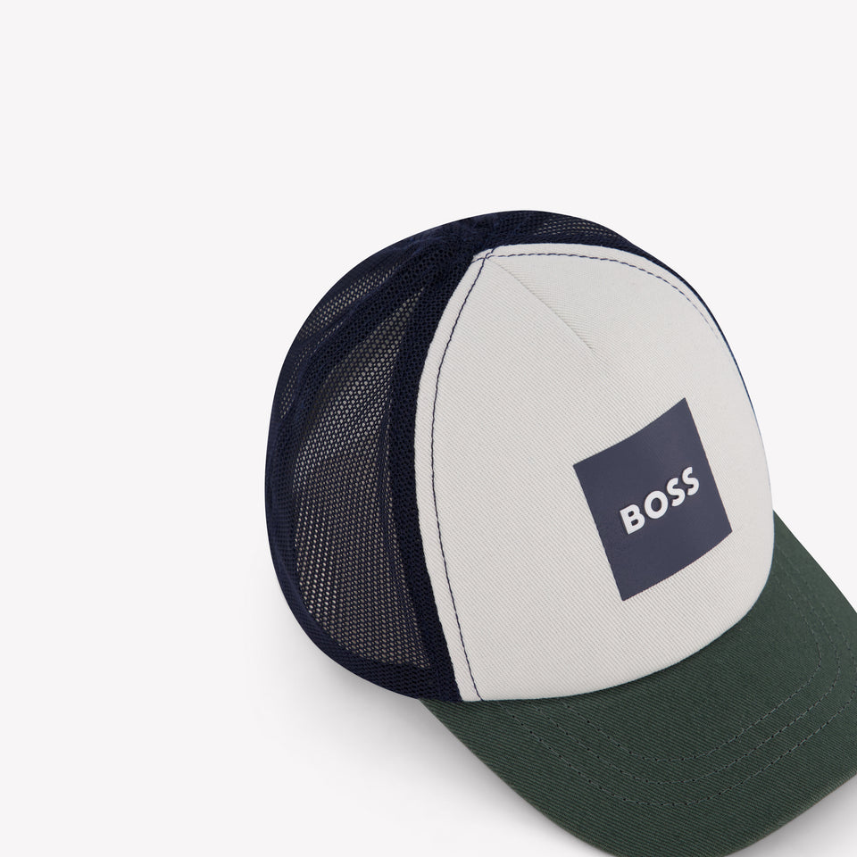 Boss Baby Boys Cap In Dark Green
