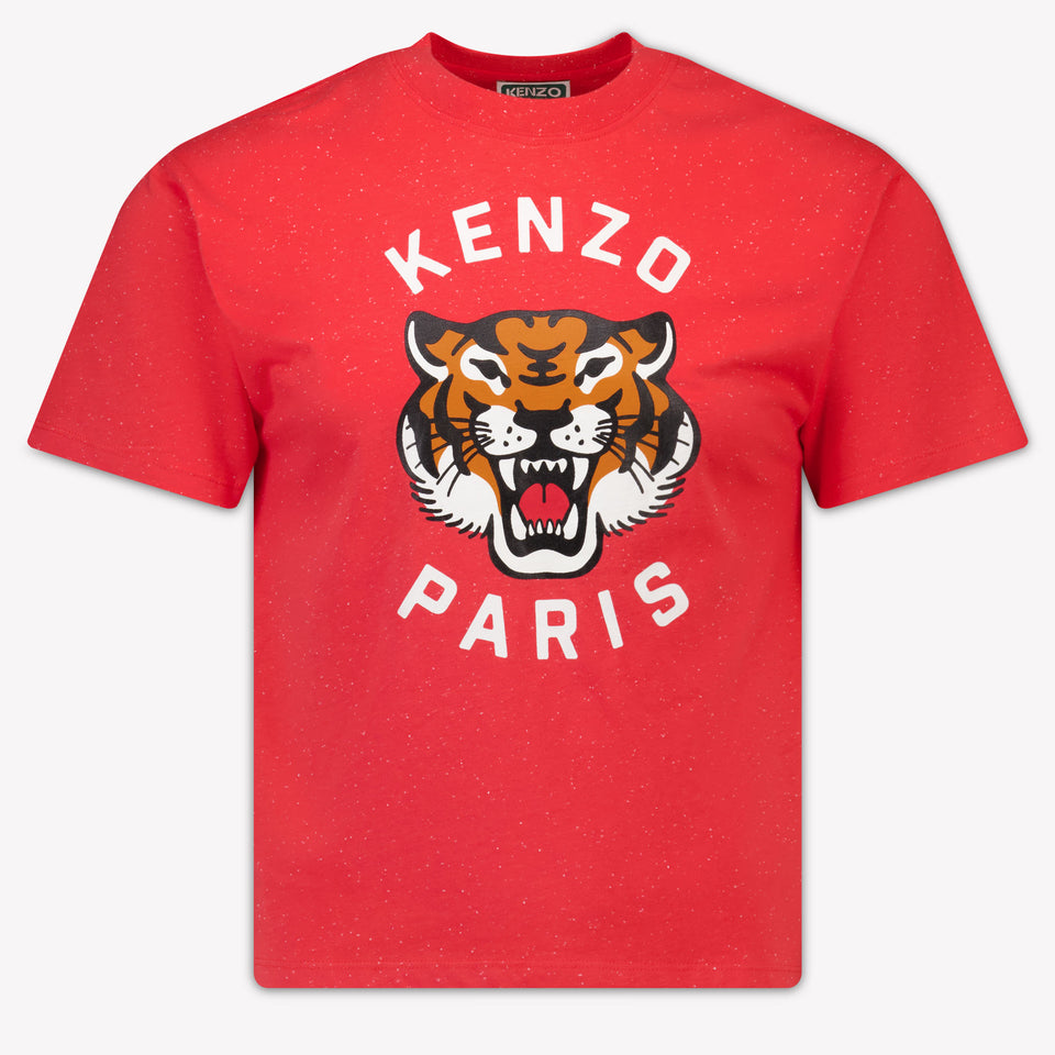 Kenzo Kids Kinder Jongens T-Shirt In Rood