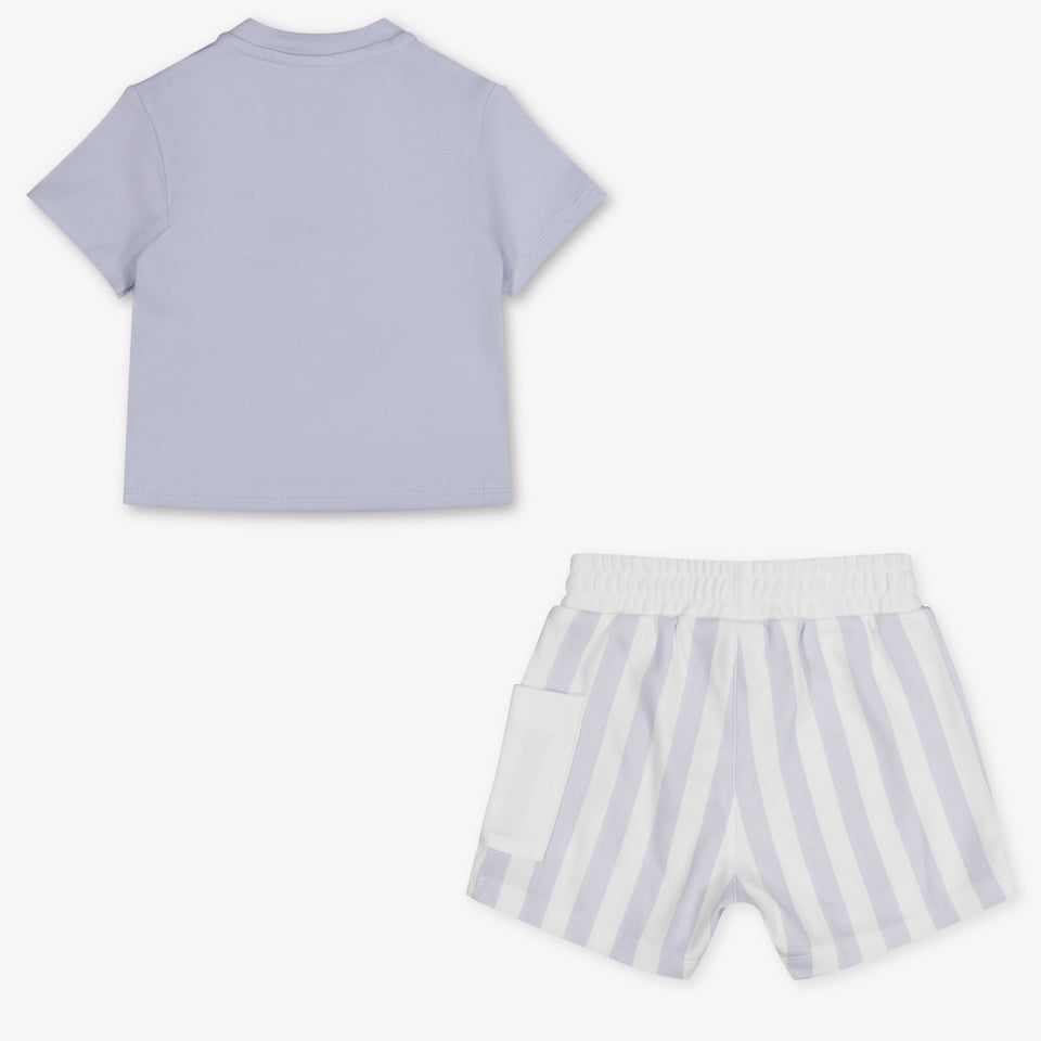 Boss Baby Jongens Setje In Licht Blauw