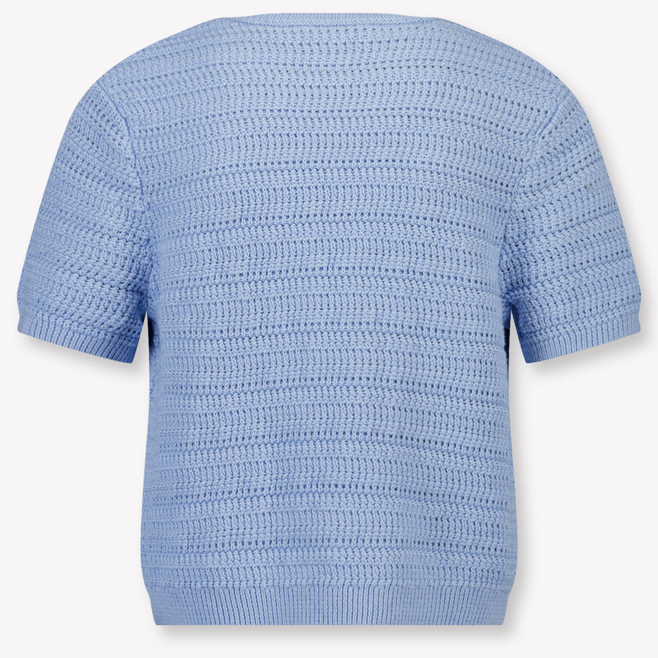 Chloe Kids Girls T-Shirt In Light Blue