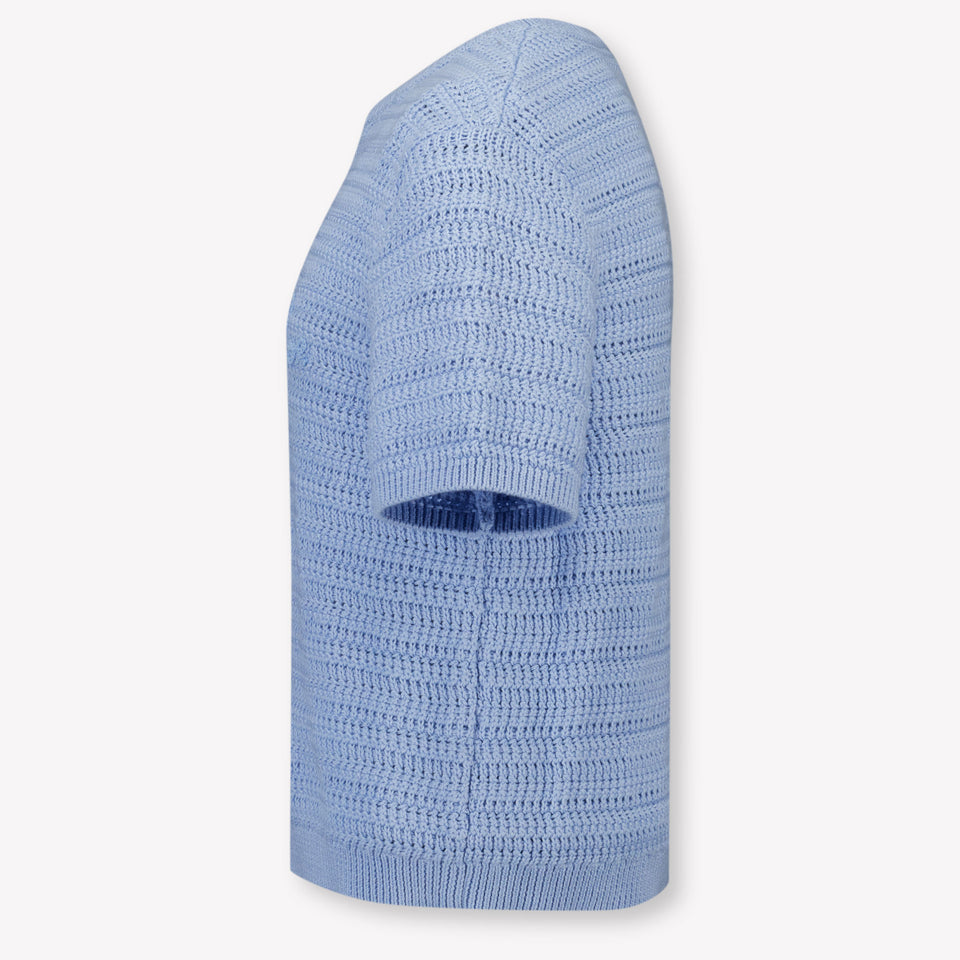 Chloe Kids Girls T-Shirt In Light Blue