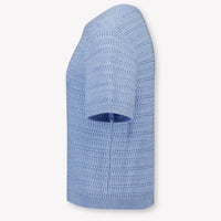 Chloe Kinder Meisjes T-Shirt In Licht Blauw