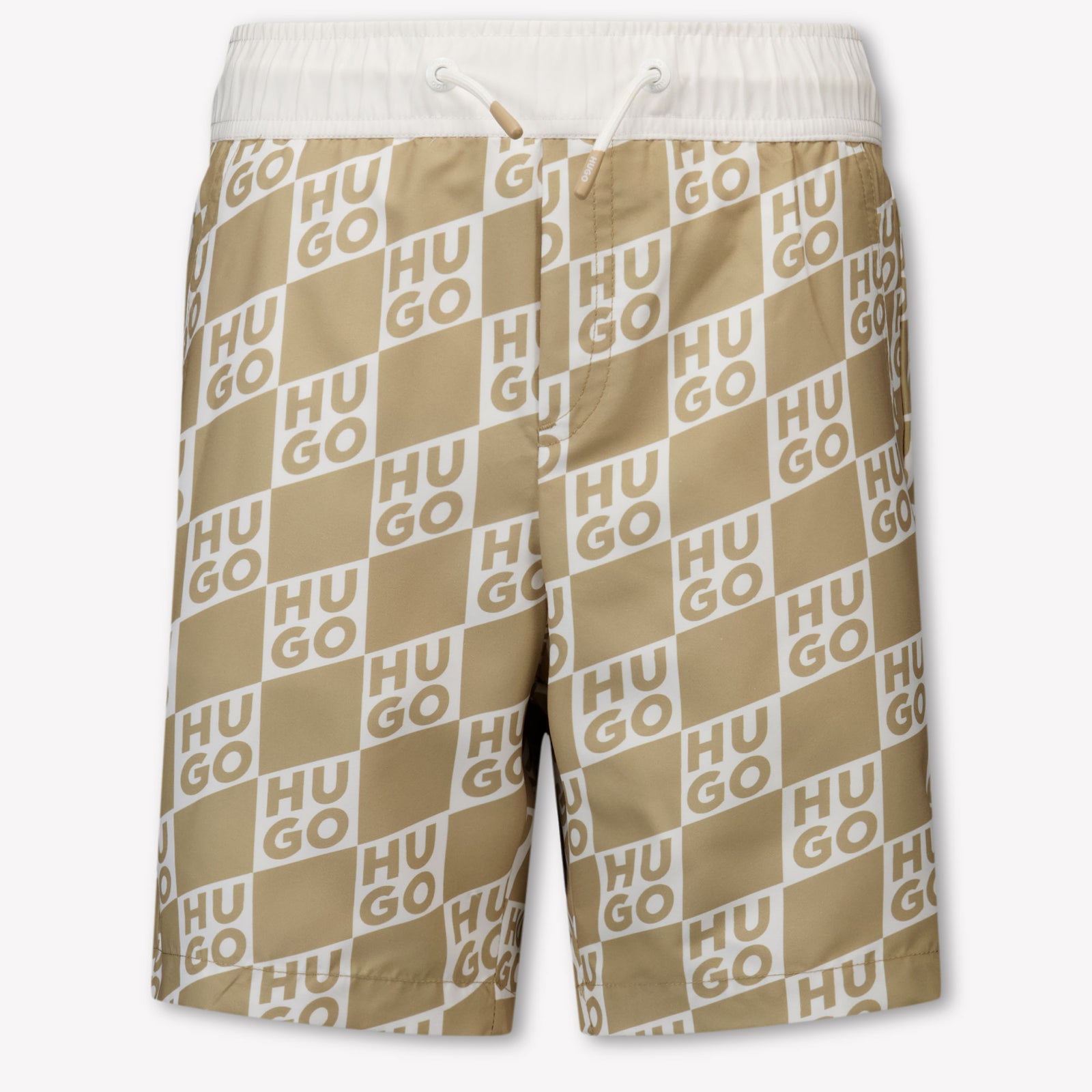 HUGO Kids Boys Swimwear In Beige