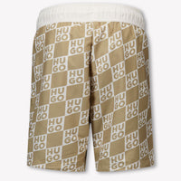 HUGO Kinder Jongens Zwemkleding In Beige