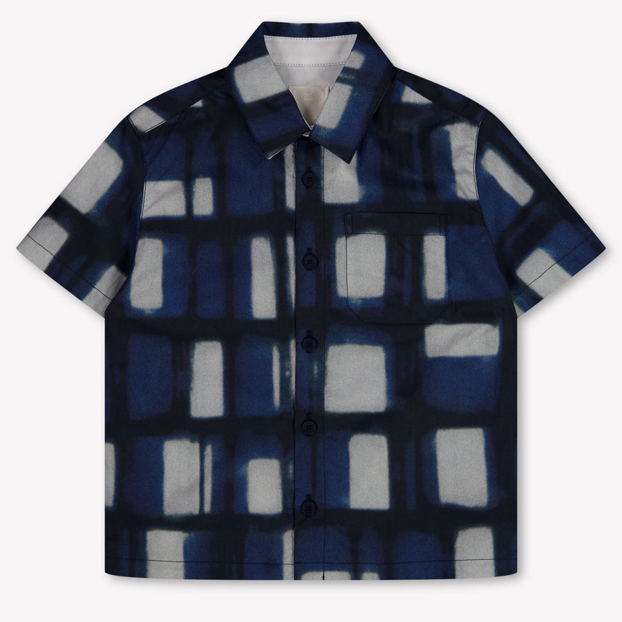 Givenchy Baby Boys Blouse In Dark Blue