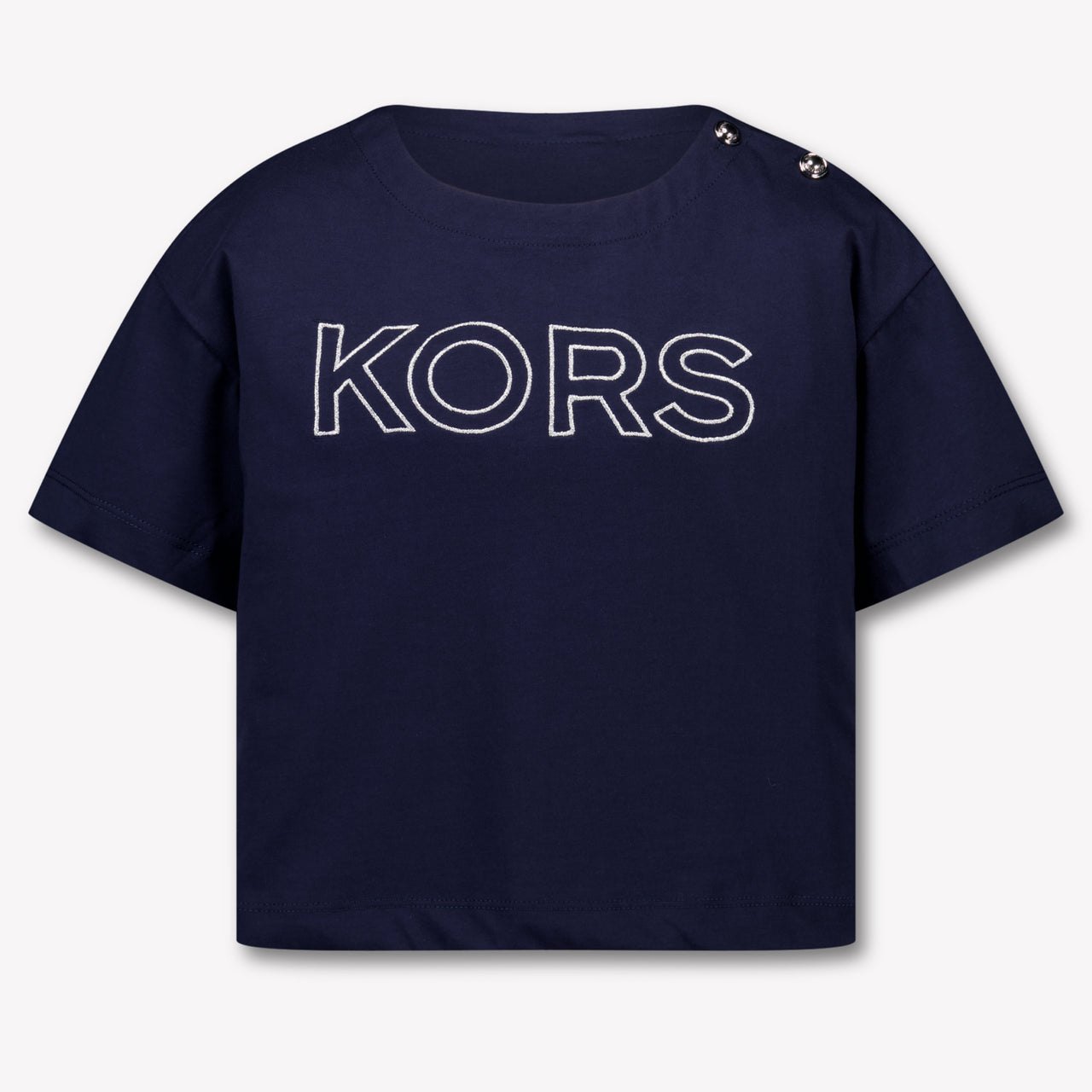 Michael Kors Kinder Meisjes T-Shirt In Navy