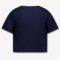 Michael Kors Kinder Meisjes T-Shirt In Navy