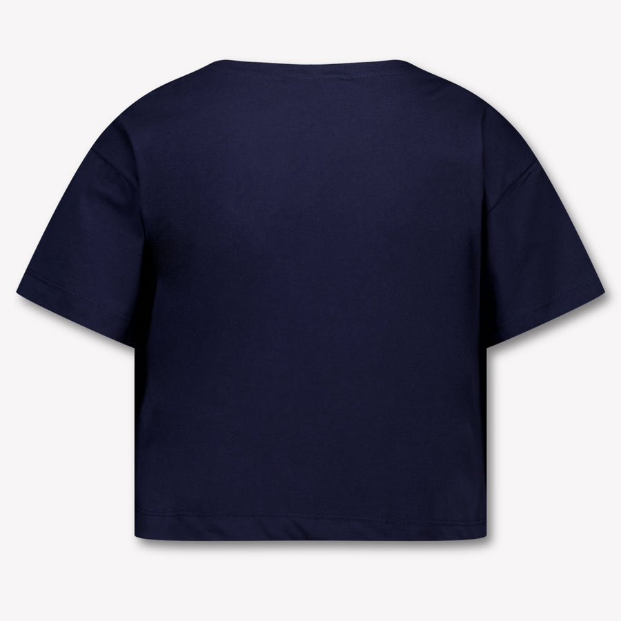 Michael Kors Kinder Meisjes T-Shirt In Navy
