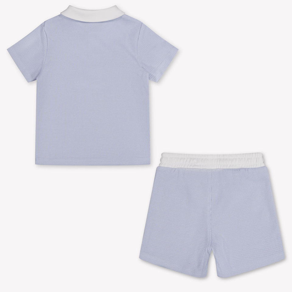 Boss Baby Jongens Setje In Licht Blauw