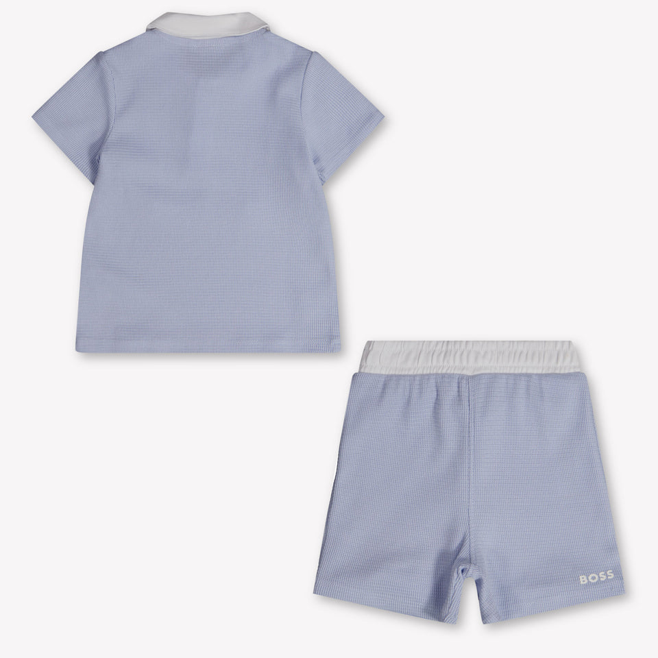 Boss Baby Jongens Setje In Licht Blauw