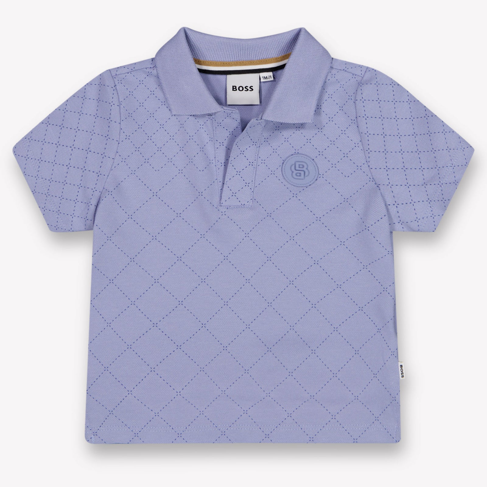 Boss Baby Jongens Polo In Licht Blauw